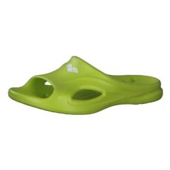 Klapki Arena Hydrosoft II Junior Hook. Zielone klapki Arena, bez wzorów, z materiału, bez obcasa. Za 47.59 zł.