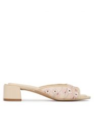 Aldo Klapki Riyana 14242796 Écru. Klapki Aldo, bez wzorów, z materiału, bez obcasa. Za 379.99 zł.