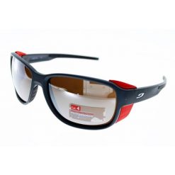 Okulary przeciwsłoneczne sportowe górskie Julbo MONTEBIANCO 2 SPECTRON 4. Czerwone okulary przeciwsłoneczne JULBO, bez wzorów, sportowe. W wyprzedaży za 322.85 zł.