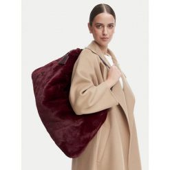 Torebka Liu Jo. Czerwone shopper Liu Jo, bez wzorów, bez dodatków. Za 499.99 zł.