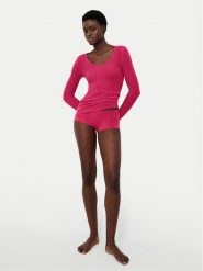 Triumph Koszulka piżamowa Bauty Layers 10225060 Różowy Slim Fit. Czerwone koszule nocne Triumph, m, bez wzorów, z lyocellu, bez ramiączek. Za 129.99 zł.