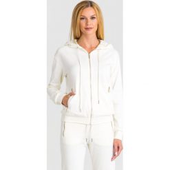 BLUZA ARMANI EXCHANGE. Białe bluzy Armani Exchange, l, bez wzorów, z bawełny, z kapturem. Za 609.00 zł.