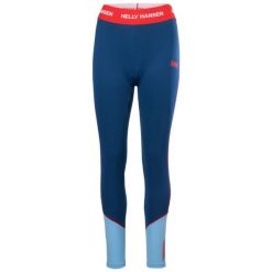 Damskie legginsy Helly Hansen Lifa Active. Niebieskie legginsy Helly Hansen, l, bez wzorów, z poliesteru. Za 269.50 zł.