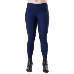 Damskie legginsy jeździeckie o średniej przyczepności Horseware Optifit. Niebieskie legginsy HORSEWARE IRELAND, l, bez wzorów, z tkaniny. Za 345.00 zł.