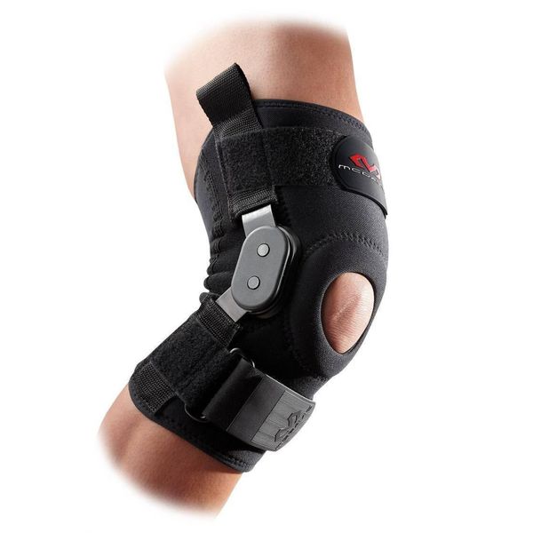 Stabilizator kolana sportowy McDavid Knee Brace polycentric hinges - 429. Czarne bielizna sportowa MCDAVID, s, bez wzorów. Za 447.35 zł.