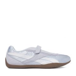 Baleriny Reebok. Niebieskie baleriny Reebok, bez wzorów, bez obcasa. Za 299.99 zł.