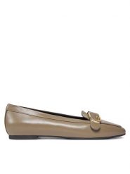 Furla Lordsy Flow Ballerina T.5 YH46FOW-BX2680-1257S-10073700 Beżowy. Brązowe lordsy Furla, bez wzorów, ze skóry, bez obcasa, bez zapięcia. Za 1,229.00 zł.