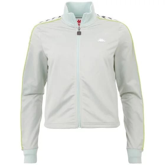 Bluza damska Kappa Hasina miętowa. Brązowe bluzy Kappa, s, bez wzorów, z dresówki, bez kaptura. Za 122.99 zł.