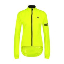 Rain Jacket II Essential Women. Żółte kurtki sportowe AGU, bez wzorów, z materiału, bez kaptura, rowerowe. Za 421.60 zł.