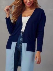 LA Angels Kardigan w kolorze granatowo-błękitnym rozmiar: L. Niebieskie kardigany LA Angels, l, bez wzorów. Za 130.99 zł.