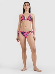4F Dół od bikini damski - różowy S. Czerwone szorty 4f, bez wzorów, z elastanu, eleganckie. Za 49.99 zł.