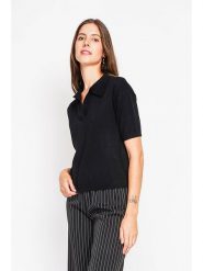 William de Faye Sweter w kolorze czarnym rozmiar: 40. Czarne swetry William de Faye, bez wzorów, bez ramiączek. Za 104.99 zł.