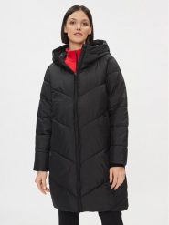 4F Płaszcz zimowy 4FAW23TDJAF235 Czarny Regular Fit. Czarne płaszcze 4f, na zimę, s, bez wzorów, z syntetyku, bez kaptura. Za 369.99 zł.