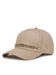 Guess Czapka z daszkiem AW5281 COT01 Beżowy. Brązowe czapki Guess, z aplikacjami, z bawełny. Za 129.99 zł.