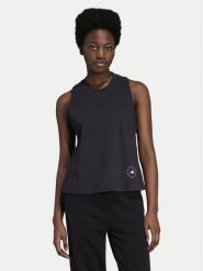 Adidas by Stella McCartney Top IB6857 Czarny Regular Fit. Czarne topy adidas by Stella McCartney, xs, bez wzorów, z bawełny, bez kołnierzyka, bez ramiączek. Za 229.99 zł.