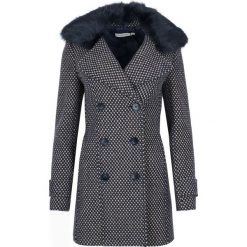 Wełniany płaszcz Naf Naf. Płaszcze NAF NAF, bez wzorów, z wełny, bez kaptura. Za 399.00 zł.
