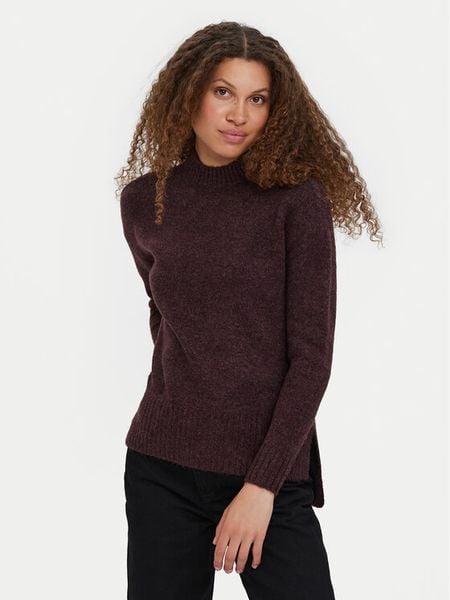 Vero Moda Sweter 10269229 Fioletowy Loose Fit. Fioletowe swetry Vero Moda, s, bez wzorów, z syntetyku, bez ramiączek. Za 159.99 zł.