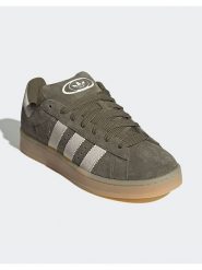 Adidas Skórzane sneakersy "Campus 00s" w kolorze khaki rozmiar: 40. Brązowe trampki Adidas, bez wzorów, bez zapięcia. Za 337.41 zł.