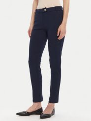 Rinascimento Chinosy CFC0126226003 Granatowy Slim Fit. Niebieskie spodnie materiałowe Rinascimento, l, bez wzorów, z syntetyku. Za 379.99 zł.