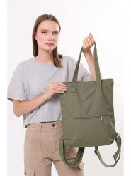 MORI Torebka w kolorze khaki - 35 x 40 x 8 cm rozmiar: onesize. Brązowe torby na ramię MORI, bez wzorów, z materiału, na ramię, bez dodatków. Za 92.95 zł.