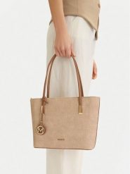 MEXX Torebka CEO-MEXX-X-008-09 Beżowy. Brązowe torebki klasyczne Mexx, bez wzorów, z materiału, bez dodatków. Za 119.99 zł.