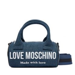 Torebka LOVE MOSCHINO. Niebieskie torebki klasyczne Love Moschino, bez wzorów, bez dodatków. Za 789.99 zł.