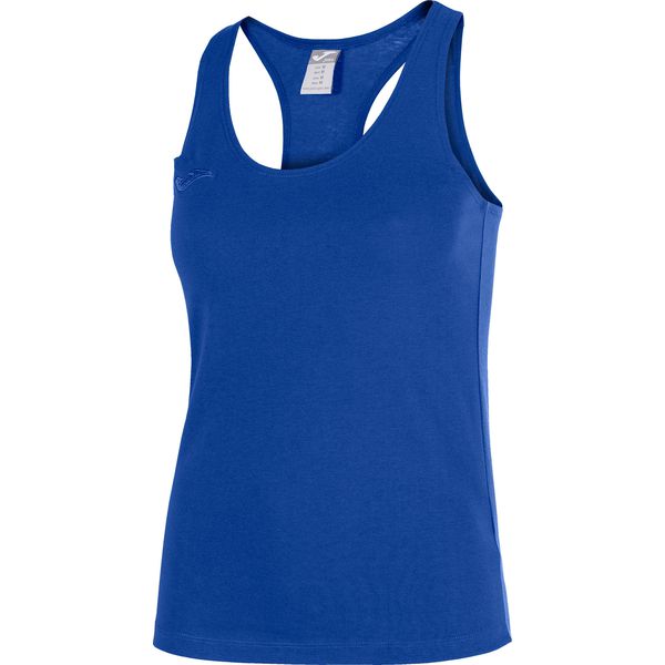 Tank top fitness damski Joma Larisa. Szare topy Joma, l, bez wzorów, bez kołnierzyka, bez ramiączek. Za 45.99 zł.