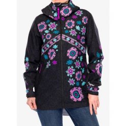 Kurtka przeciwdeszczowa damska Crazy Parka Wonder Magic Shell. Czarne kurtki Crazy, bez wzorów, bez kaptura. Za 949.99 zł.