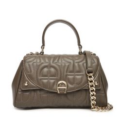 Torebka Aigner. Brązowe torebki klasyczne Aigner, bez wzorów, bez dodatków. Za 2,649.00 zł.