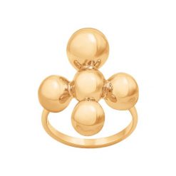 Pierścionek Luck XL pozłacany. Pierścionki Lilou, pozłacane. Za 209.00 zł.