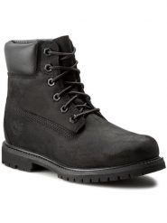 Timberland Trapery 6In Premium Boot 8658A/TB08658A0011 Czarny. Czarne trapery i śniegowce Timberland, ze skóry. Za 767.27 zł.