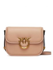 PINKO Torebka Love Box Bag Fl Mini PE 25 PLTT 104297 A26L Różowy. Czerwone listonoszki Pinko, bez wzorów, ze skóry, bez dodatków. Za 1,059.00 zł.