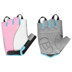 Rękawiczki rowerowe damskie Spokey Piacenza. Białe rękawiczki Spokey, bez wzorów, sportowe. Za 64.99 zł.