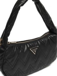 Guess Torebka HWQG95 05180 Czarny. Czarne torebki klasyczne Guess, z aplikacjami, ze skóry, bez dodatków. Za 269.99 zł.