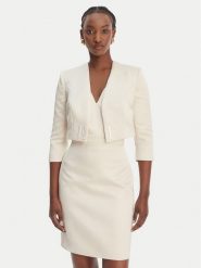 Elisabetta Franchi Sukienka koktajlowa TB-001-61E2-V550 Écru Regular Fit. Sukienki Elisabetta Franchi, bez wzorów, z syntetyku, wizytowe, bez kołnierzyka, bez ramiączek. Za 2,339.00 zł.