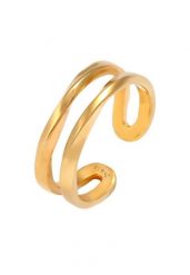 Elli Dama z podwójnym biustem otwarta z regulacją w 925 Sterling Silver Pierścionki 1 ct Damski. Szare pierścionki Elli, pozłacane. Za 248.99 zł.