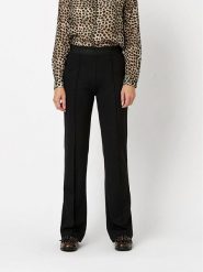 Toni Spodnie w kolorze czarnym rozmiar: 46. Czarne spodnie materiałowe Toni, na imprezę, bez wzorów, z materiału, z podwyższonym stanem. Za 173.99 zł.