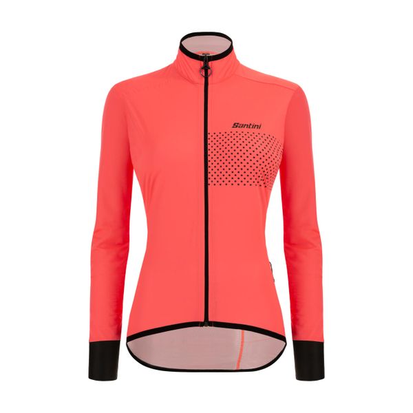 Kurtka rowerowa damska Santini Guard Nimbus. Brązowe kurtki sportowe SANTINI, m, bez wzorów, bez kaptura, rowerowe. Za 319.99 zł.