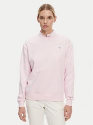 Tommy Hilfiger Bluza WW0WW45980 Różowy Regular Fit. Czerwone bluzy TOMMY HILFIGER, xl, bez wzorów, z bawełny, bez kaptura. Za 269.99 zł.