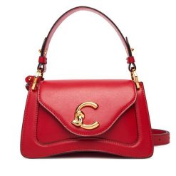 Torebka Coccinelle. Czerwone torebki klasyczne Coccinelle, bez wzorów, bez dodatków. Za 1,309.00 zł.