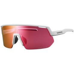 Rowerowe okulary przeciwsłoneczne TECHNIUM 2 L Ridescape Road, białe. Białe okulary przeciwsłoneczne Shimano, bez wzorów, sportowe. Za 412.15 zł.