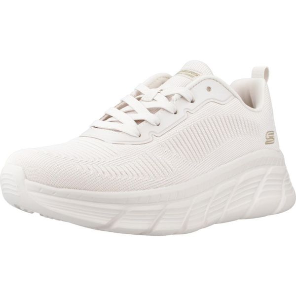 Buty do chodzenia damskie Skechers 117385OFWT. Brązowe obuwie sportowe Skechers, z gumy, bez zapięcia, trekkingowe. Za 285.00 zł.