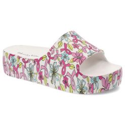 Różowe Stylowe Klapki Laura Vita Modne Buty Damskie. Czerwone klapki Laura Vita, bez wzorów, bez obcasa. Za 139.00 zł.