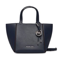 Torebka MICHAEL Michael Kors. Niebieskie shopper MICHAEL Michael Kors, bez wzorów, bez dodatków. Za 1,299.00 zł.