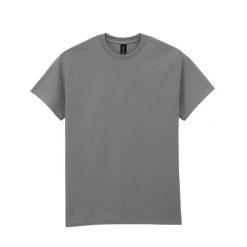 Ultra Bawełniana Koszulka Unisex Dla Dorosłych. Brązowe bluzki GILDAN, xl, bez wzorów, z bawełny, sportowe, bez kołnierzyka, bez ramiączek. Za 61.99 zł.