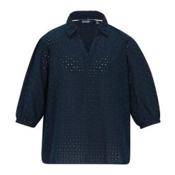 Koszula Damska Nofino Broderie. Niebieskie koszule Regatta, bez wzorów, sportowe, bez kołnierzyka, bez ramiączek. Za 182.99 zł.