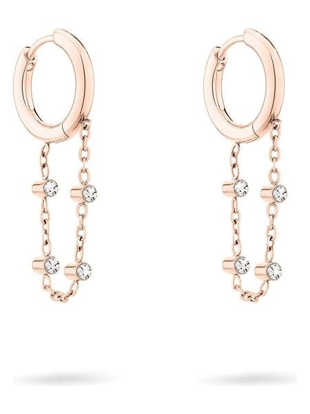 Tamaris Kolczyki-kreole ze szkłem rozmiar: onesize. Kolczyki Tamaris, szklane. Za 179.64 zł.