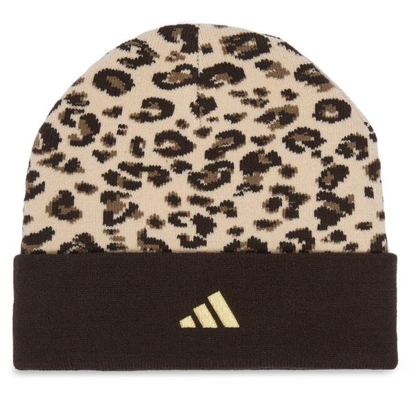 Czapka adidas. Brązowe czapki Adidas, bez wzorów. Za 89.99 zł.