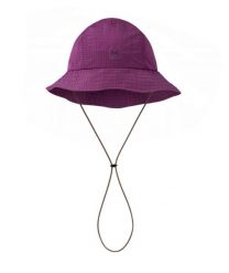 Kapelusz BUFF GO BUCKET HAT SOLID. Zielone kapelusze Buff, bez wzorów, z materiału. Za 149.99 zł.