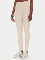 Girlfriend Collective Legginsy Rib High-Rise 4034 Beżowy Slim Fit. Brązowe legginsy GIRLFRIEND COLLECTIVE, l, bez wzorów, z syntetyku, na fitness i siłownię. Za 249.99 zł.